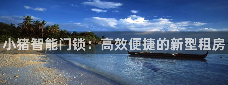 富联娱乐系37997筘：小猪智能门锁：高效便捷的新型租房