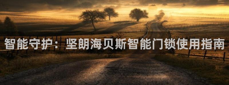 富联娱乐系究7276O：智能守护：坚朗海贝斯智能门锁使用指南