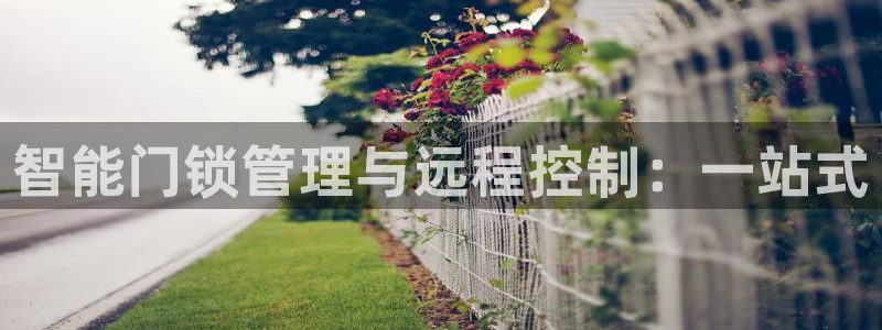富联娱乐平台是什么：智能门锁管理与远程控制：一站式