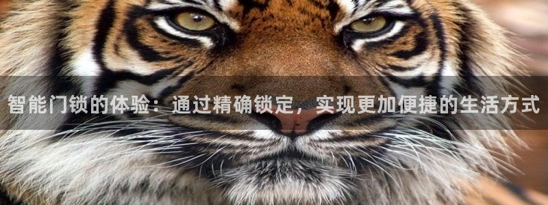 富联娱乐平台特点和优势：智能门锁的体验：通过精确锁定，实现更