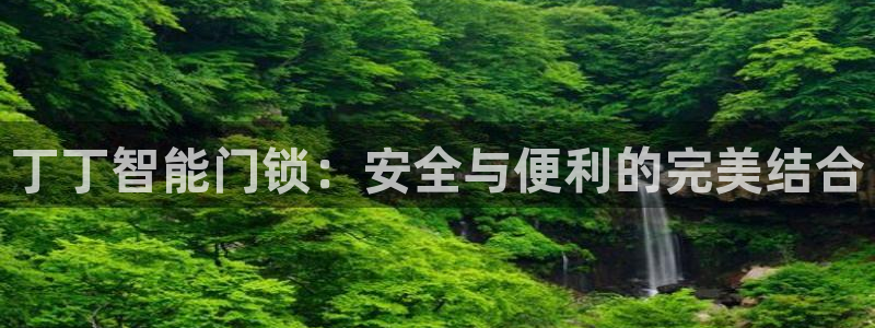 富联娱乐官网下载安装：丁丁智能门锁：安全与便利的完美结合