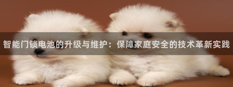 富联娱乐注册认判官333OO：智能门锁电池的升级与维护：保障