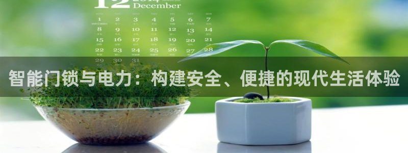富联娱乐招商陆判官333OO：智能门锁与电力：构建安全、便捷