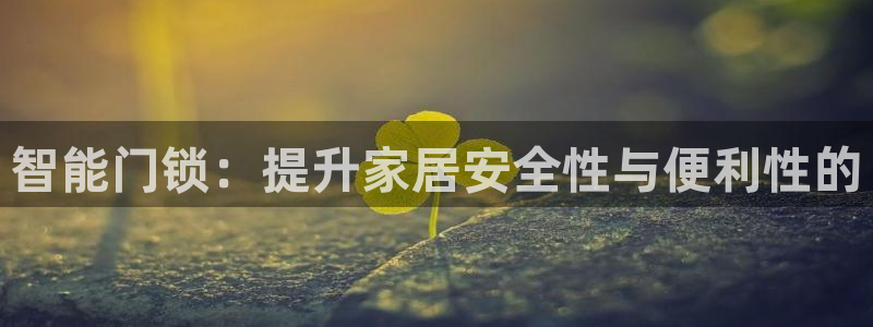 富联娱乐平台登录不上：智能门锁：提升家居安全性与便利性的