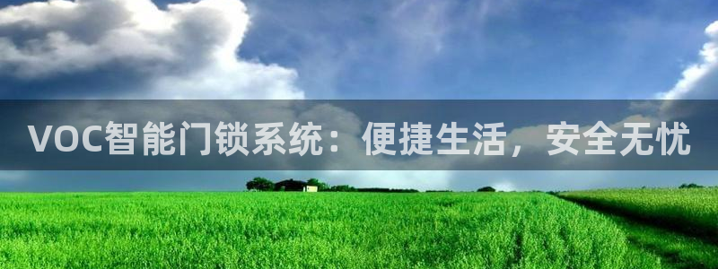 富联娱乐发展历程简介：VOC智能门锁系统：便捷生活，安全无忧