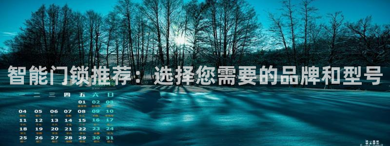 富联娱乐平台怎么样啊：智能门锁推荐：选择您需要的品牌和型号