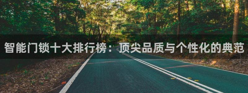 富联娱乐资讯官网下载：智能门锁十大排行榜：顶尖品质与个性化的